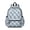 Blue and White, variant on Blue Wavy Checkered Pattern Backpack for School, Cute School Bag with Adjustable Shoulder Straps and Padded Back, 13.4"x11"x4.7"