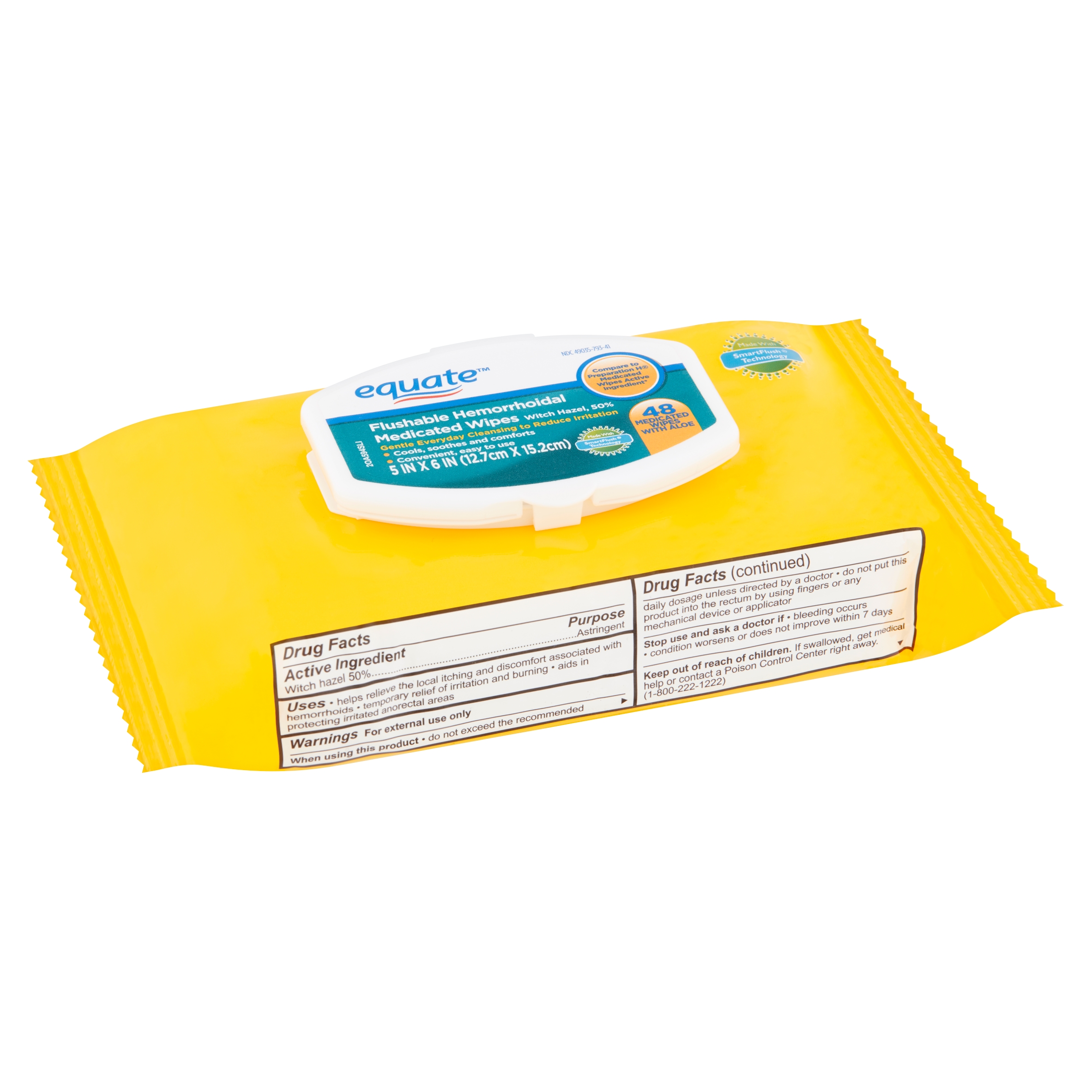 Anusol Soothing & Cleansing Flushable Wipes For Hemorrhoids And Piles Treatment 30 Pack