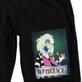 thumbnail image 2 of Beetlejuice Betelgeuse Eating Bug Men's Black Sleep Pajama Shorts
-XL, 2 of 7