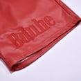 thumbnail image 6 of uikmnh Shorts for Men Men's PU Leather Shorts Zipper Straight Leg Short Pants Clubwear Size:M, 6 of 6