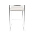 thumbnail image 3 of Heavenly Collection PU Stool with Stainless Steel Frame SET OF 6, 3 of 8