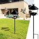 thumbnail image 1 of Comedero para pájaros con soporte de anillo de hierro para montar en el suelo, ideal para jardines, céspedes y patios., 1 of 7