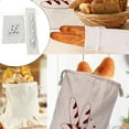 thumbnail image 6 of SDFGTstore Multi purpose Linen Drawstring Bag Versatile Storage Container Pouch Chic Linen Drawstring Bag for Bread and Fruits, 6 of 16