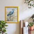 thumbnail image 6 of Blue Heron I -Framed Print w/glass-Sunflower Yellow, 6 of 7