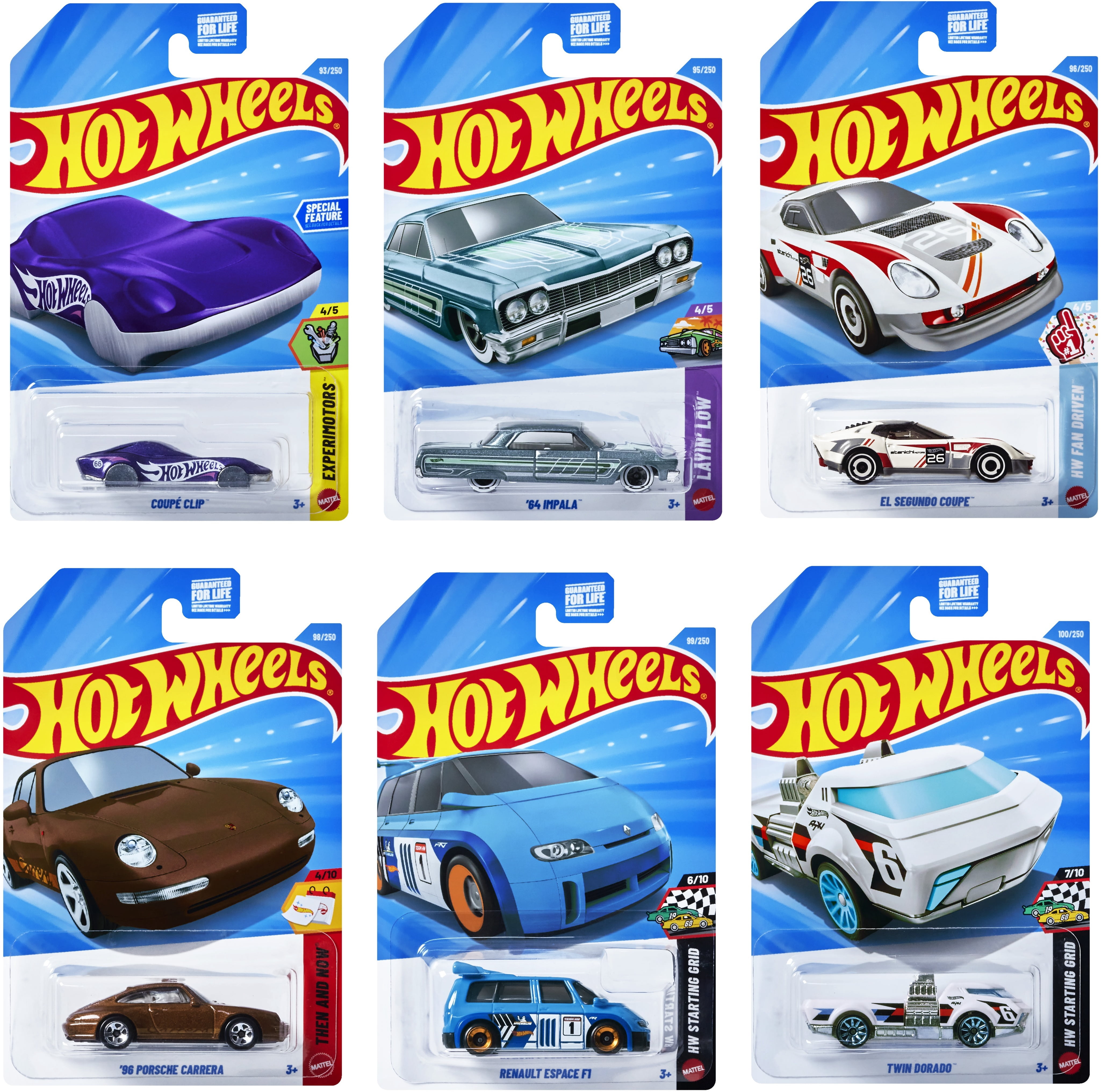 Hot Wheels Basic 1:64 Car 72-Piece D Assortment