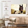 thumbnail image 5 of Elephant Stock Horse Pasture Wall Art - Horizontal Canvas Wall Art - Living Room Wall Decor - Photography Animal Canvas - Beige And Green Decor - 51" x 34", 5 of 8