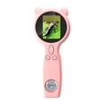 thumbnail image 1 of Hand Held Microscope HD Magnification Magnifier Two Lens Multi-Functional Magnifying Glass Support Photo Video Pink,1 x portable microscope for kids,Pink, 1 of 6
