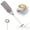 Silver, variant on Frugality Handheld Electric Milk Coffee Cappuccino Drink Cream Frother Mixer Stirrer Foamer Egg Beater Whisk Latte Accessories - Black
