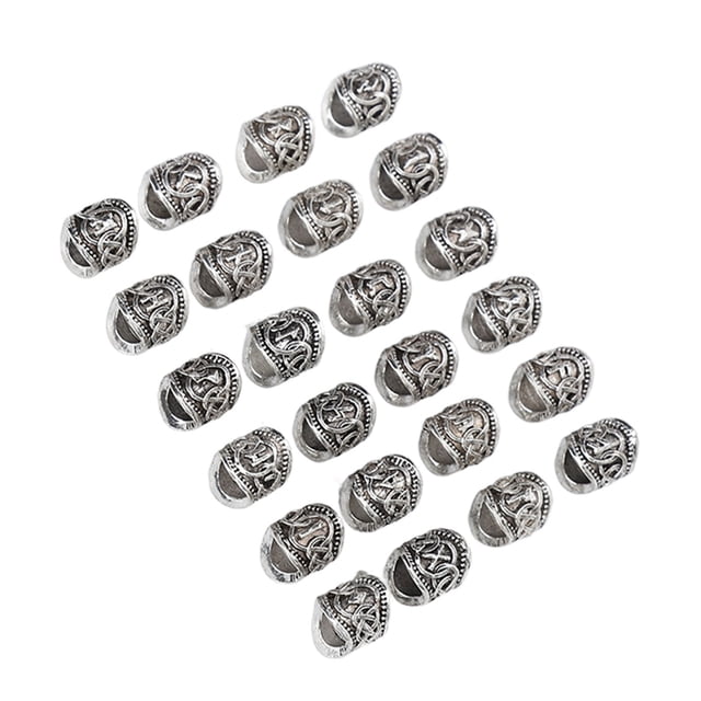 Dreadlocks Bead, Hair Beard Beads Aleación Joyería DIY Para Festivales De Música Para Hombres Y Mujeres ANGGREK Otros