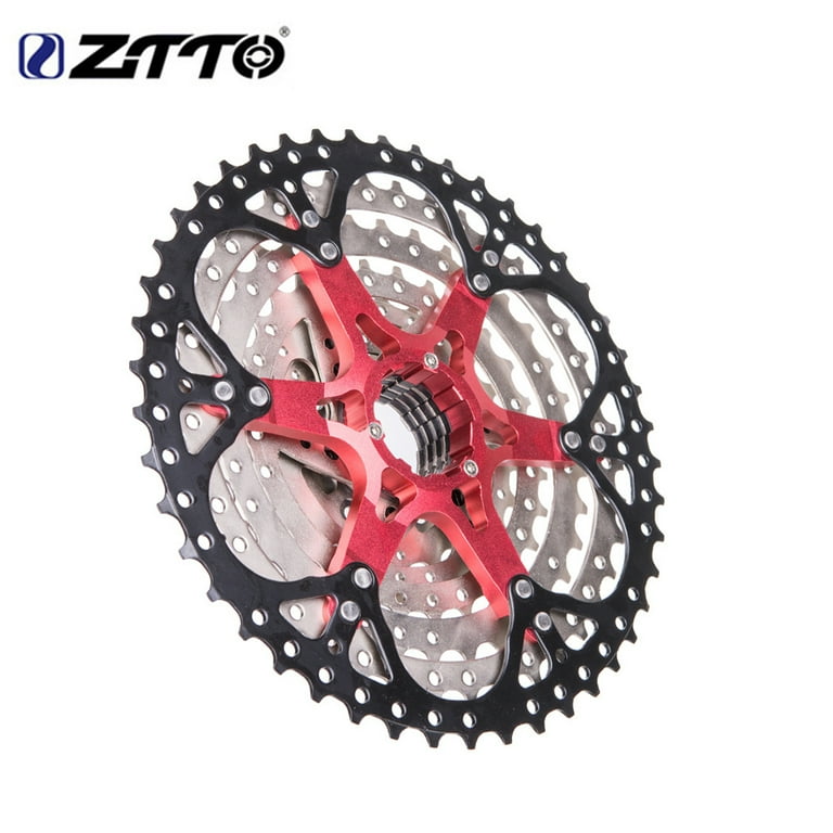 Sonceds ZTTO Bike Sprocket 11 46 Teeth 9 Speed Freewheel Handy Installation 9s Cassettes for Bikes Gear Cycle Compatiable Mountain Bike