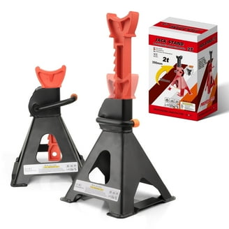 Torin BIG RED 6 Ton Double Locking 1 Pair Steel Jack Stands