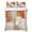 Burnt Orange Gray White, variant on King Quilt Set 96''x106'', Burnt Orange Gray Ombre Lightweight Bedspread Coverlet Set with 2 Pillow Shams, Modern Gradient Abstract Art Breathable All Season Quilt Bedding for Bedroom/Guest Room
