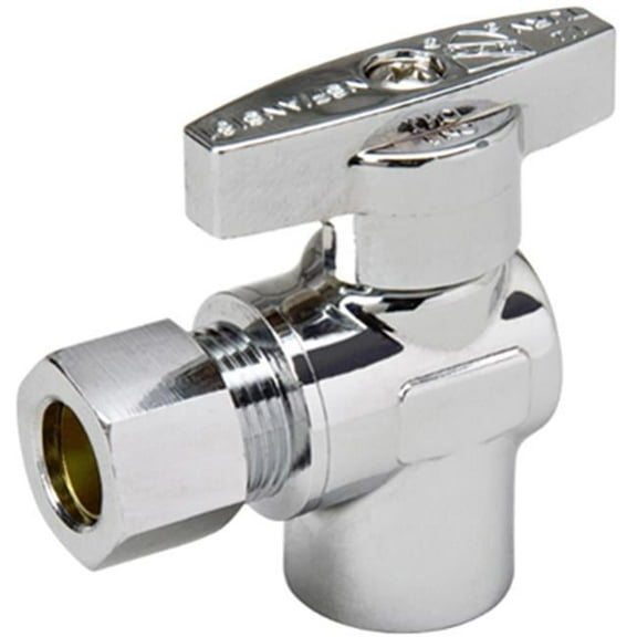 B & K Industries 190-222HC 0.37 in. No Lead Brass Ball Valve