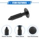 thumbnail image 4 of 40 Pcs Canopy Seal Buckle Compatible for Ford for Mustang 2005-2012, Durable Plastic Black Retainer Clips Rivets, 4 of 7