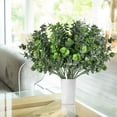 thumbnail image 4 of 4Pack Faux Eucalyptus Stems, 16Inch Artificial Eucalyptus Leaves Branches Plants for Wedding Centerpiece Flower Floral Arrangement Farmhouse Home Decoration, 4 of 5