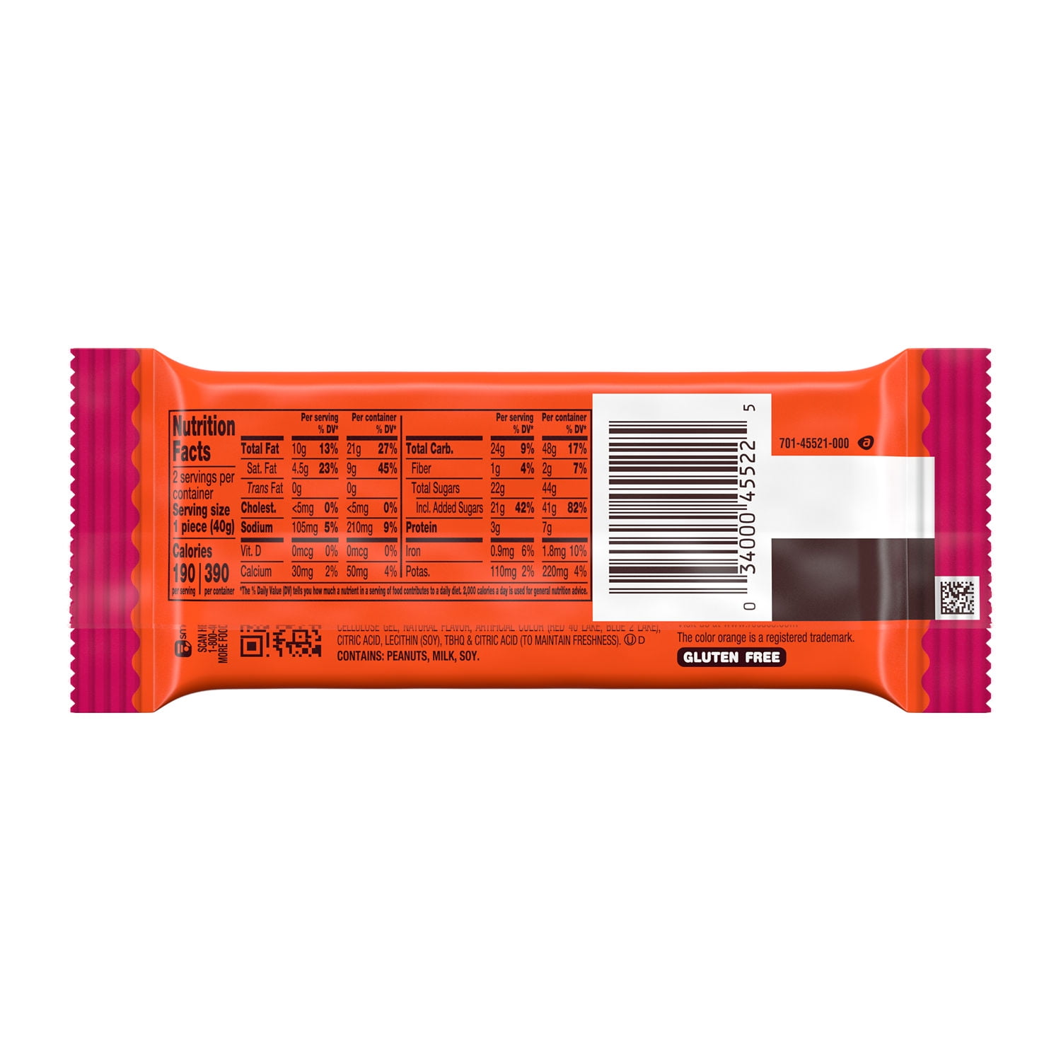 REESE'S Big Cup PB&J Strawberry Milk Chocolate King Size Peanut Butter Cups Candy Pack, 2.8 oz