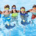 thumbnail image 5 of Termómetro flotante para piscina, termómetro de temperatura del agua con cordón y desayuno para todas las piscinas interiores y exteriores, spas, acuarios, estanques de peces con jacuzzi (ballena azul) ER, 5 of 5