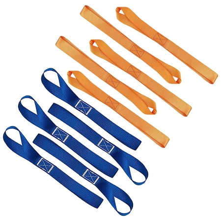 

Reayehane Travel Equipment Trolley Hook Strap 10Pcsluggage Belt Multi-Purpose Lanyard Cargo Belt Tying Ring Tools & Home Improvement (Color Mixing )