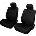 thumbnail image 3 of Yupbizauto Full Set Black Cloth Car Seat Covers with Carpet Floor Mats, 3 of 6