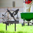 thumbnail image 6 of KAINSY Personalized Metal Garden Sign, Custom Garden Decor, Custom Yard Art Sign, Outdoor Gardening Home Decor, Garden Stake Gifts for Gardeners(10inches), 6 of 9