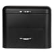 thumbnail image 2 of Contenedor de almacenamiento de pan de Metal perfecl portátil duradero color negro, 2 of 8