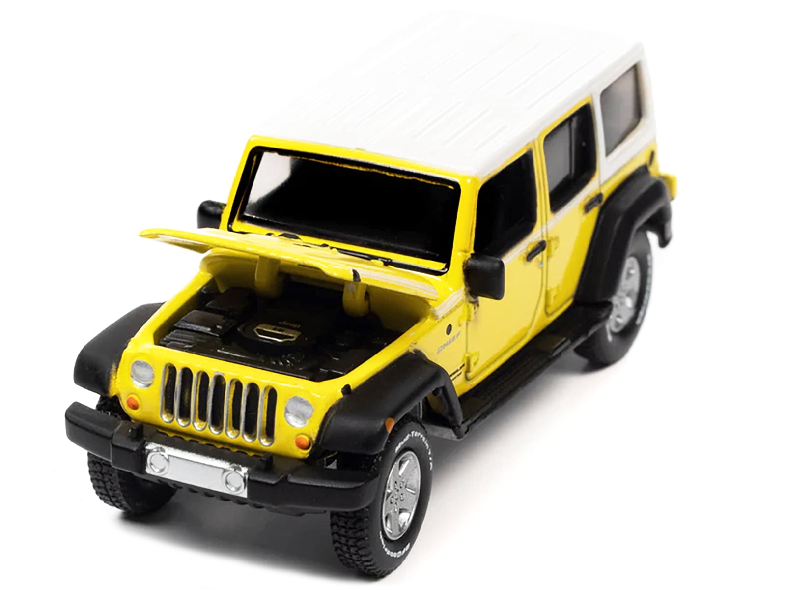 2017 Jeep JK Wrangler Chief Edition Acid Yellow with White Top 