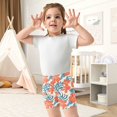 thumbnail image 7 of joogoo Elegant Tropical Floral-p5 Girls Lined Shorts Bike Dance Bottoms 5T, 7 of 7