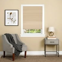 Achim Cordless Room Darkening Vinyl Pleated 48 in Window Shades