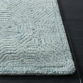 thumbnail image 3 of SAFAVIEH Ikat Keane Geometric Wool Area Rug, Aqua, 9' x 12', 3 of 11