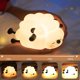 thumbnail image 2 of LED Night Light for Kids, LED Bedside Lamp, Touch Night Light for Kid, 3 Lighting Modes with 30 Minutes Timer, Silicone Night Light, USB Rechargeable, 2 of 5
