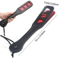 thumbnail image 4 of Horse Crop PU Leather Soft Handle Riding Paddle Pleasure Training Tools Outside Game Play Reusable Racing Horses Training Practice Tools, 4 of 7