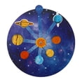 thumbnail image 1 of Miangastore DIY Design Solar System Toy Multi Colored 1 Set 8.3X8.3X0.2In, 1 of 8