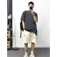 thumbnail image 5 of Conjunto de pantalones cortos para hombre sin logotipo, sudadera, chándal, oferta, conjunto de camiseta y pantalones cortos para hombre emo juvenil, tendencia 2024, disfraces, 5 of 5