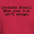 thumbnail image 3 of CafePress - Graduate School BS T Shirt - Men's Classic Graphic Cotton T-Shirt, 3 of 4