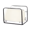 thumbnail image 3 of 2 Slice Transparent Toaster Covers Waterproof Dust Proof Cover for Kitchen Aid, 3 of 9