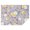 Pioneer Flower Floral-1, variant on Pioneer Flower Floral Print Pattern Rectangle Tablecloth 60"x84",Waterproof Polyester Rectangle Table Cloth, Wipeable Spillproof Polyester Tablecloth for Dining, Camping, Indoor and Outdoor