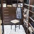 thumbnail image 2 of Danya B HA81870BK Valet de Chaise Noir, 2 of 5