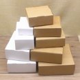 thumbnail image 2 of Caja de avión de papel, 10 unidades, varios tamaños, caja de embalaje Kraft/blanca, suministros para recuerdos de bodas, jabón hecho a mano, chocolate, dulces, almacenamiento, 2 of 5