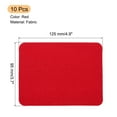 thumbnail image 2 of Uxcell Iron on Patches Fabric Repair Patches Iron-On Mending 4.9"x3.7" for Clothes Pants Pack of 18 Red, 2 of 6