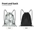 thumbnail image 5 of Bingfone African Animals Drawstrings Backpacks Bags For Men Women Gym Drawstrings Bag, 5 of 9