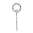 thumbnail image 5 of Auriga Fine Jewelry 925 Sterling Silver Script Letter F Initial Charm Pendant for Women (L - 16mm, W - 8 to 10mm), 5 of 6