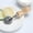 D, variant on Giunmcul Flower Dumpling And Cake Cutter Pastry Wheel Wooden Handle Ergonomic Comfortable Grip Easy Clean Smooth Incision Kitchen Baking Pasta Making Tool Includes One Cutter