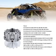 thumbnail image 4 of Primary Clutch Secondary Clutch Bundle Replacement, Primary Drive Clutches Assembly 420280461 Enhanced Performance Efficient Operation for, 4 of 7