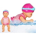 thumbnail image 1 of Juguetes de agua para niños puedo nadar mamá puedo nadar muñecas niños y niñas niños y niños pequeños juguetes de baño regalos Adepaton WL-00840, 1 of 7