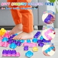 thumbnail image 6 of 40-Piece Sensory Soft Building Blocks Set for Toddlers & Kids, Squeezable & Stretchable Stacking Toy, Early Educational & Creative Construction Play Kit, 6 of 10
