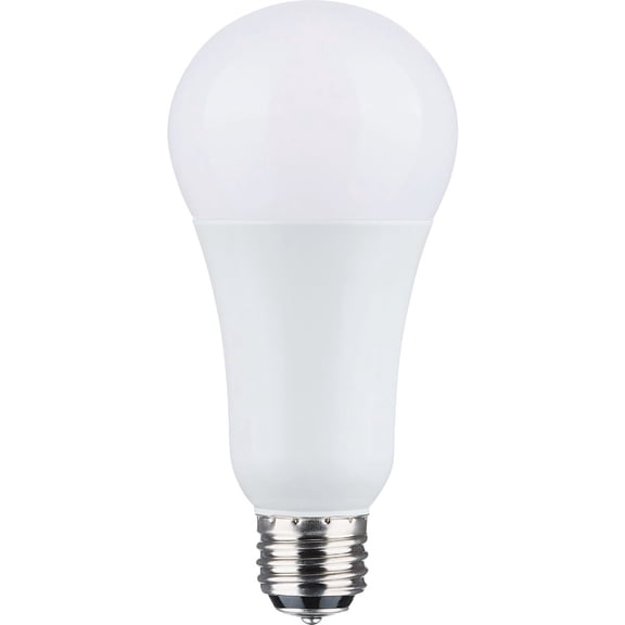 Satco 50/100/150W Equivalent Selectable 2700K CCT A21 LED 3-Way Bulb S11515