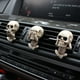 thumbnail image 5 of 12 Paquete de Coches de Salida de Aire Clip Situante Skeleton Statue Ambientador para Bonsai Pot BLESIY Estatuilla de cabeza de calavera, 5 of 8