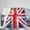 50x40, variant on British Flag Blanket Gift Throw Blanket Watercolor UK Patriotic Gift for Men Women Home Decor 60x50