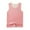 Pink, variant on Cethrio Girls Thermal Tank Tops , Crewneck Sleeveless Cotton Fall Winter Kids Tops Pink Size 10-12