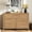 Natural Oak-7draws, variant on ARKANTOS Wooden 7 Drawer Double Dressers, Wide Chests of Drawers for Bedroom, Natural Oak